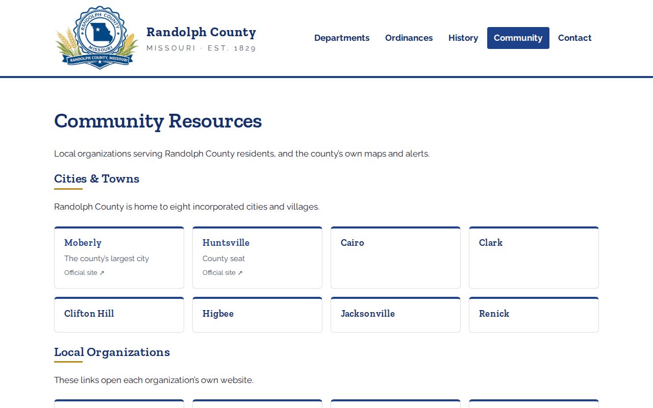 Randolph court schedule research image from the county city and village list